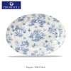 Click here for more details of the Vintage Prints - 14.4" Toille Oval Dish